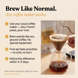 Golden Daily — Whole-Fruit Memory Coffee with Lion's Mane & Reishi (284g)
